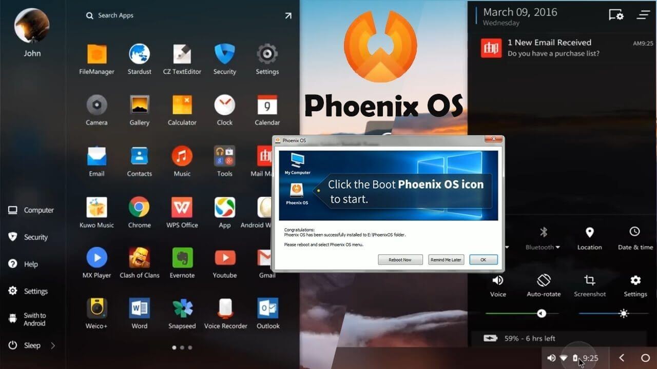 Phoenix os download x86